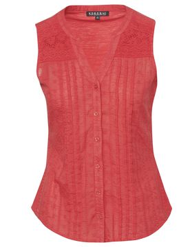 KOROSHI Blusa salmón
