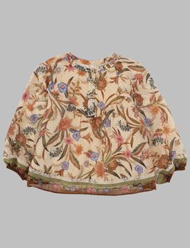 Girls Mini Indra Contrast-Trim Top
