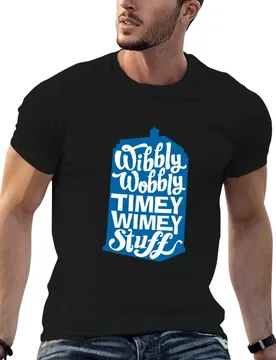 Timey Wimey T-Shirt man t shirt luxury t shirt man designer man t shirt heavy cotton T-shirt - Aliexpress - FashionsVida