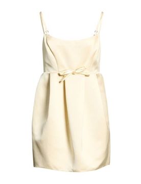 Minivestido Mujer Marfil 40 Mujer