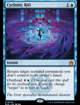 Cyclonic Rift Ravnica Remastered - Magic: The Gathering - FashionsVida