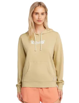 Sweat à Capuche Essentials Script Cocoa Sand M