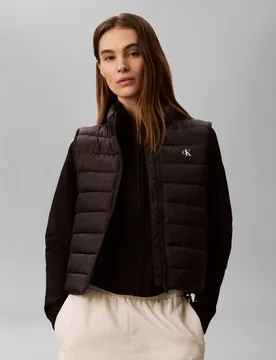 Chaleco mujer acolchado con logo - Calvin Klein Jeans - FashionsVida