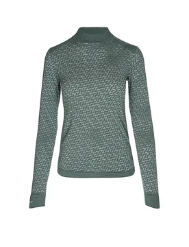 Maglietta funzionale da donna Alice Cashmere verde scuro 40 - LaMunt - FashionsVida
