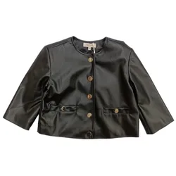 Giacca Nera 00006 Ecopelle 231GJ2Q20