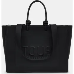 Shopper XL Amaya La Rue con detalle de la marca