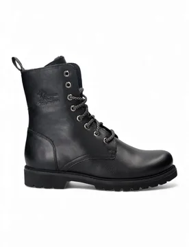 Womens Leather Frisia B1 Winter Combat Boots - - Size: 8 - Panama jack - FashionsVida