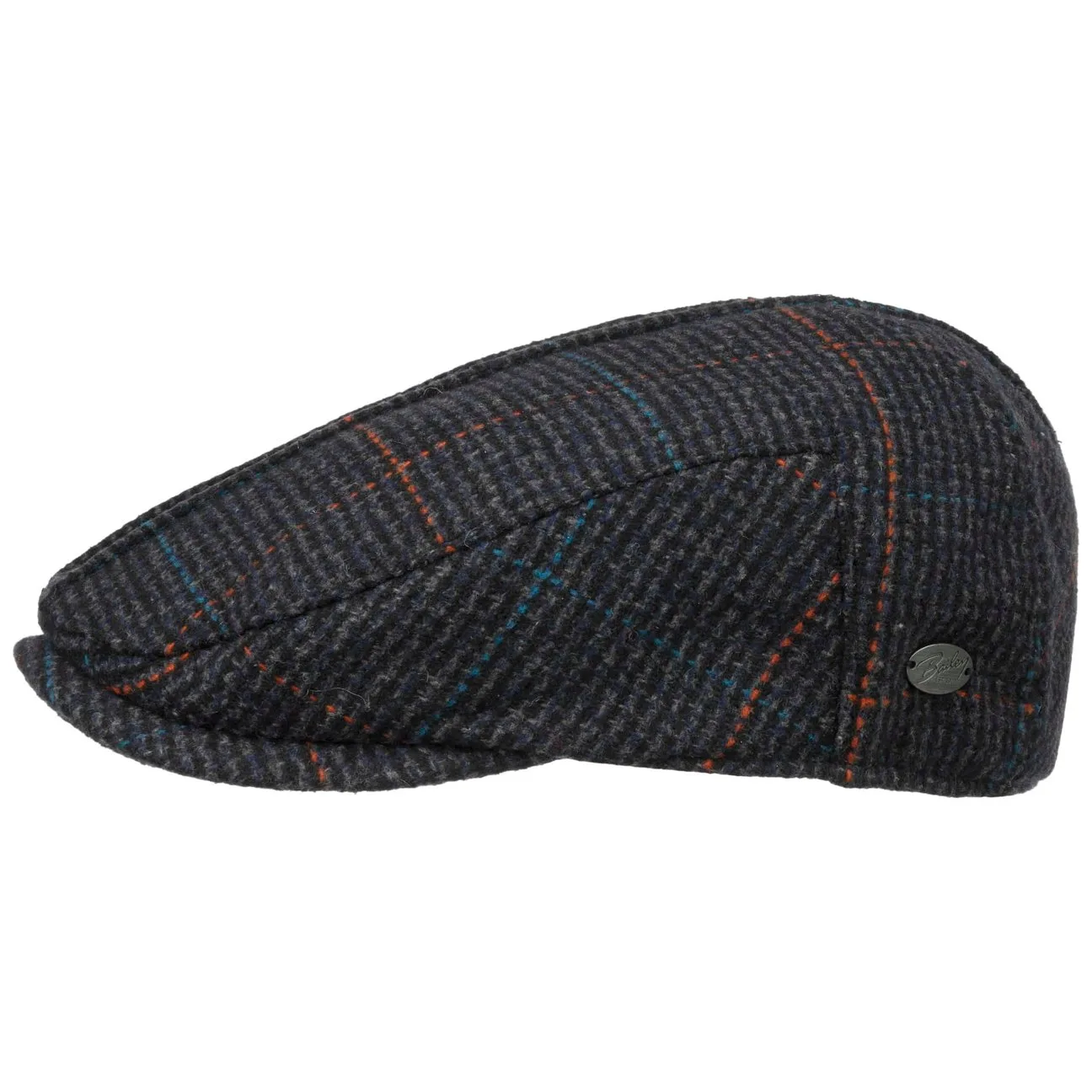 Maniz Flat Cap by - blue - Size: M (56-57 cm) - Bailey 1922 - FashionsVida
