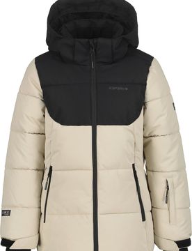 Stepp- Und Daundenjacken Ski /Snowboard Loris Jr Ciment Kindergröße 140 cm Grau