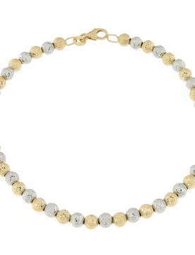 Bracciale Donna Oro Giallo Bianco GL100612