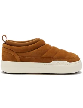Gepolsterte Hausschuhe – Unisex – Park Soft Suede Moon Boot Park Soft Suede Cognac Größe 41 Braun - Moonboot - FashionsVida