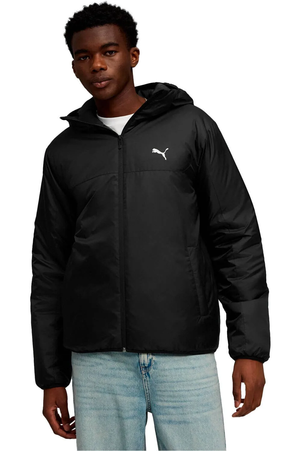 Essentials chaquetas hombre Negro (M) - Puma - FashionsVida