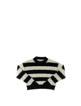 Maglione misto viscosa NERO 40