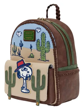Mini-Rucksack - Loungefly - Spike Desert - multicolor - Lizenzierter Fanartikel - Unisex - unisex - Peanuts - FashionsVida