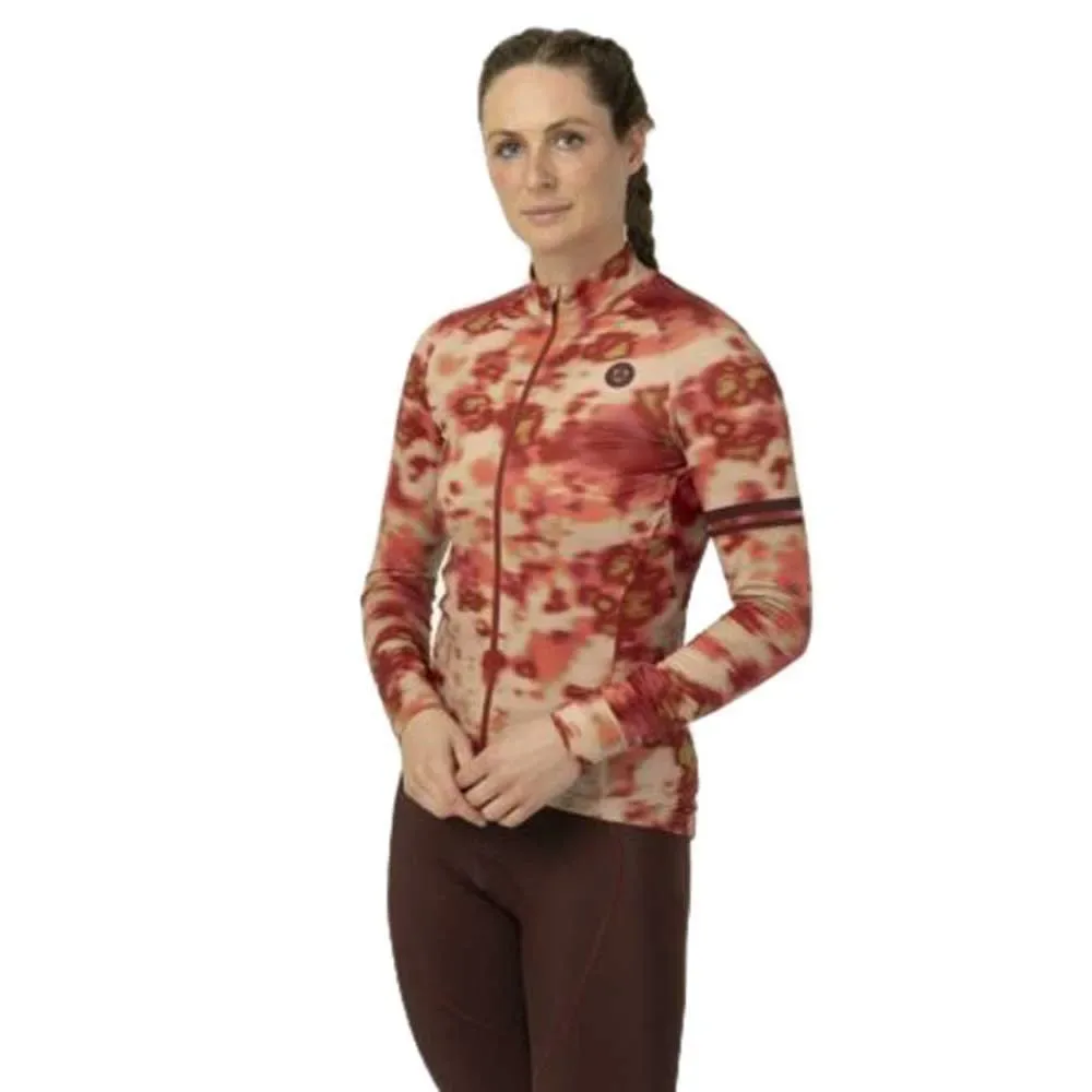 Maglia A Maniche Lunghe Blurry Photo Performance Ice Tea - AGU - FashionsVida
