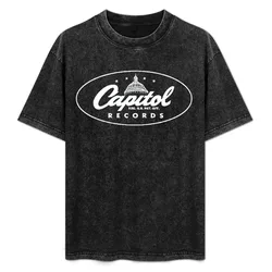 Capitol Label T-Shirt Big and Tall Crew Neck Tee