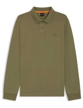 BOSS POLO PE_INTERLOCK_LONG