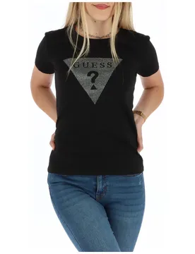 Guess Damen T-Shirt Schwarz 224884