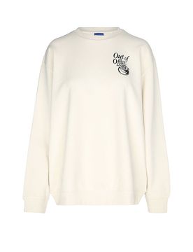 HUGO Sweater weiss S damen