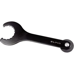 Llave pedalier bb y plato herramientas bicicleta Negro (UNICA)