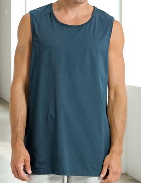 Sinsay - Tank top - steel blue
