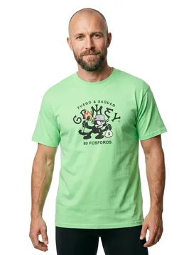 T-shirt à Manches Courtes Sweet Science Matches Regular Green XL Homme