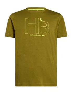 Camiseta Hombre Verde militar 3XL,L,M,S,XL,XXL Hombre - Harmont & Blaine - FashionsVida