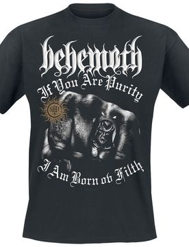 T-Shirt - The Shit ov God - Crushing Tide Fist - S bis L - für Männer - Größe M - schwarz - Lizenziertes Merchandise! - Männer - male