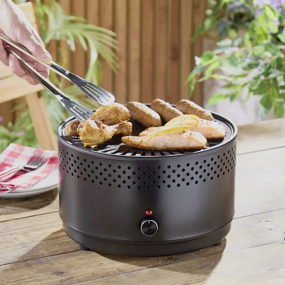 Basilico Holzkohlegrill mit Lüfter - Basilico - FashionsVida