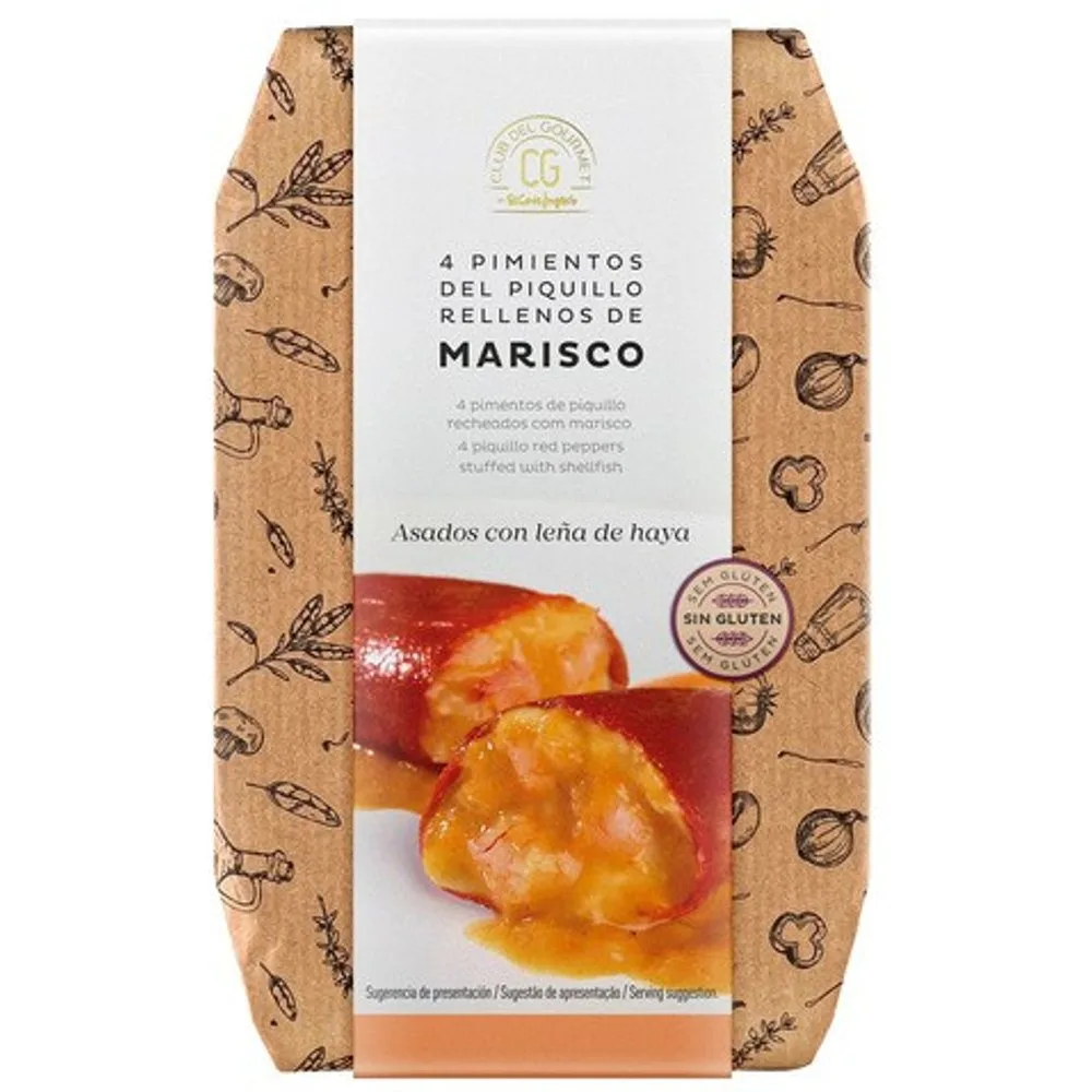Pimientos del piquillo rellenos de marisco - Club del Gourmet - FashionsVida
