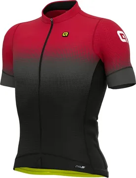 Maglia A Maniche Corte Gradient Red - Ale - FashionsVida