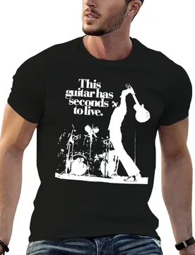 Pete townshend the who this guitar has seconds to live rock music legend guitar T-Shirt Casual Basic Short Sleeve T-Shirt - Aliexpress - FashionsVida