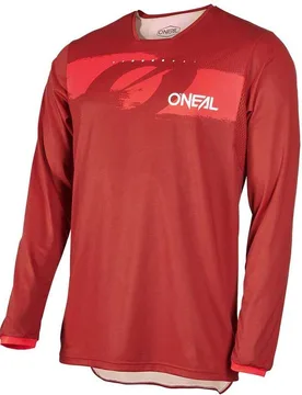 Maglia Moto Cross Enduro Mtb ELEMENT FR HYBRID Rossa taglia 2XL - Oneal - FashionsVida