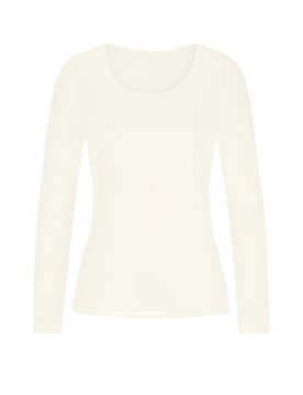 Langarmshirt EMOTION champagner creme 44 damen