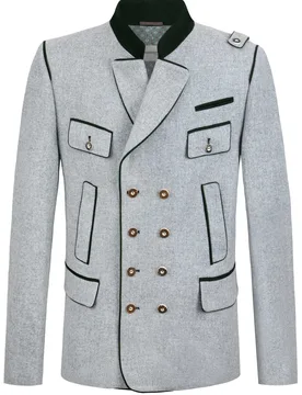 Trachtensakko Corbinian (hellgrau, Gr. 56) von Classics für Herren, Oberteile, 100% Schurwolle - Stockerpoint - FashionsVida