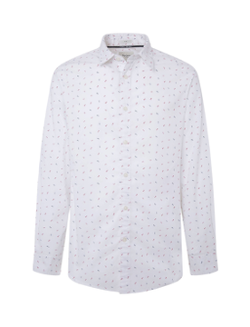 Para hombre. PM308718 Camisa Meir (S), Casual, Manga larga, Algodón Orgánico, Sostenible