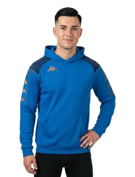 Sweat-shirt Miordi Blue Navy / White / Green M Homme - Kappa - FashionsVida