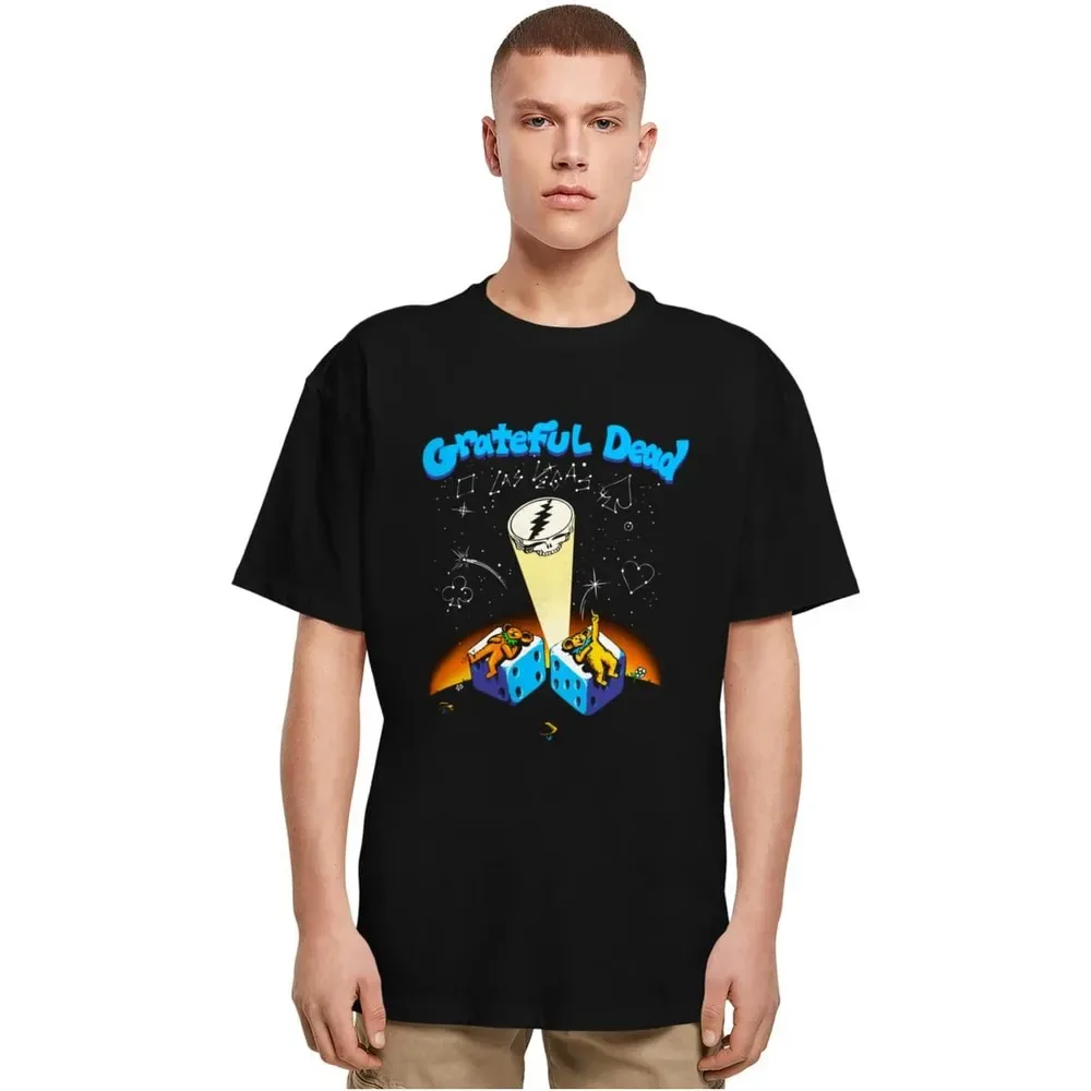 Maglietta A Maniche Corte Grateful Dead Spot Black L - Merchcode - FashionsVida