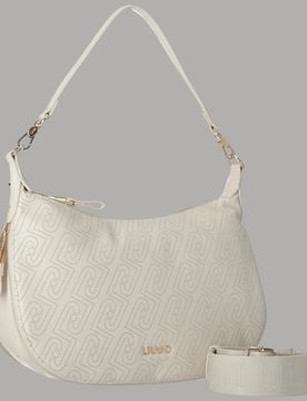 Borsa a spalla monogram con tracolla removibile elegante