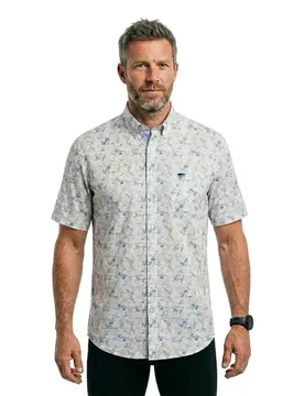 Chemise à Manches Courtes Premium Flower Print Summer Breeze L
