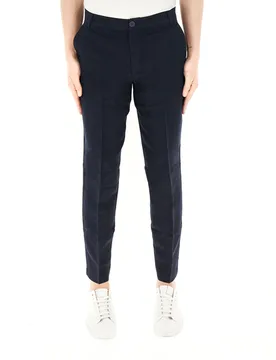 Pantalone misto lino BLU NAVY 36 - Armani exchange - FashionsVida