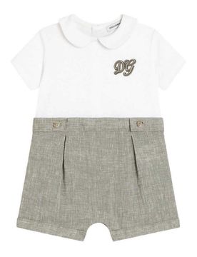 Dolce & Gabbana Jr Tutina Con Logo