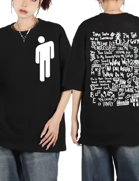 When We All Fall Asleep Where Do We Go? Graphic T Shirts 2024 New Album Double Sided Print T-shirt Unisex Fashion Retro T-shirts - Aliexpress - FashionsVida