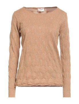 TOY G. Pullover Damen Kamel M Damen