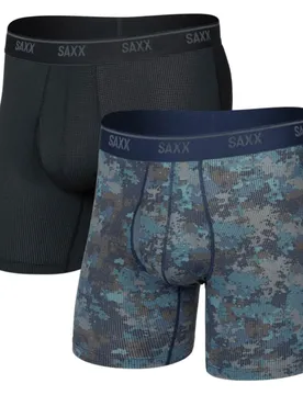 Boxers Quest Quick-dry Mesh 2 Unités Matrix Camo / Black XS