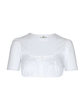 Blusa de Dirndl HERLINDE blanco 40