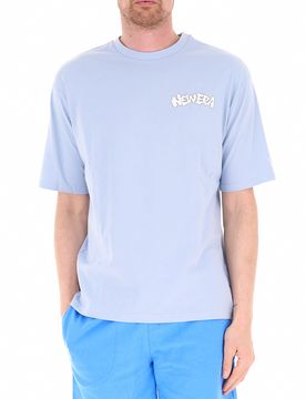 T-shirt girocollo AZZURRO CHIARO S