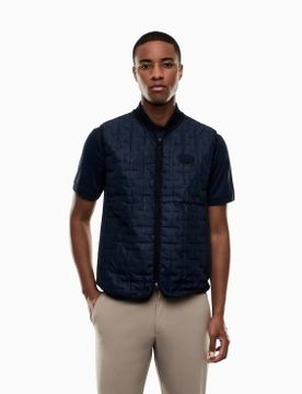 Para hombre. 7M001294_AF21441 Chaleco Golf Pro (3XL), Casual, Poliéster, Marino