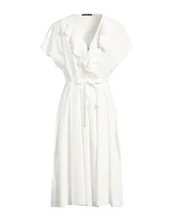 Midi-Kleid Damen Weiß 34,36,38 Damen