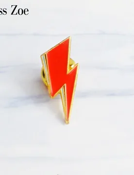 Aladdin Lightning Enamel Pin Bowie style Brooches Gift Art Glam Rock icons Pin Badge Gift for Rock fans men women - Aliexpress - FashionsVida